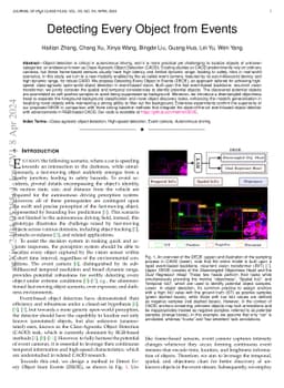 Detecting Every Object from Events