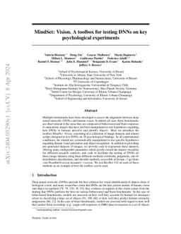 MindSet: Vision. A toolbox for testing DNNs on key psychological
  experiments