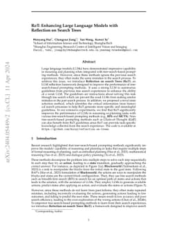 RoT: Enhancing Large Language Models with Reflection on Search Trees