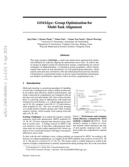 GO4Align: Group Optimization for Multi-Task Alignment