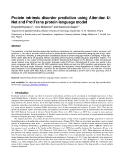 DisorderUnetLM: Validating ProteinUnet for efficient protein intrinsic
  disorder prediction