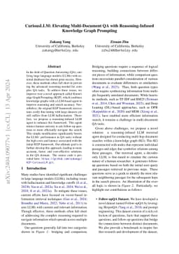 CuriousLLM: Elevating Multi-Document Question Answering with LLM-Enhanced Knowledge Graph Reasoning