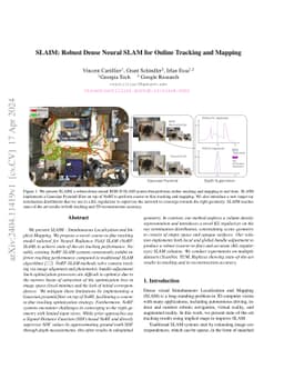 SLAIM: Robust Dense Neural SLAM for Online Tracking and Mapping
