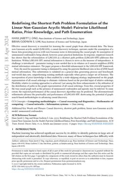 Redefining the Shortest Path Problem Formulation of the Linear Non-Gaussian Acyclic Model: Pairwise Likelihood Ratios, Prior Knowledge, and Path Enumeration