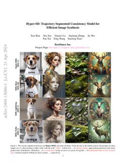 Hyper-SD: Trajectory Segmented Consistency Model for Efficient Image
  Synthesis