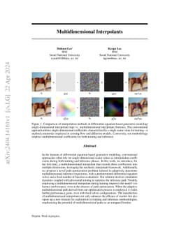Multidimensional Adaptive Coefficient for Inference Trajectory Optimization in Flow and Diffusion