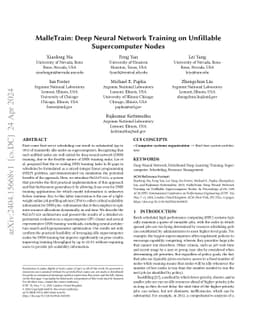 MalleTrain: Deep Neural Network Training on Unfillable Supercomputer
  Nodes