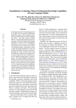 FoundaBench: Evaluating Chinese Fundamental Knowledge Capabilities of
  Large Language Models