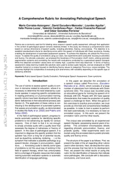 A Comprehensive Rubric for Annotating Pathological Speech