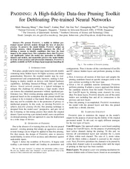 PAODING: A High-fidelity Data-free Pruning Toolkit for Debloating
  Pre-trained Neural Networks