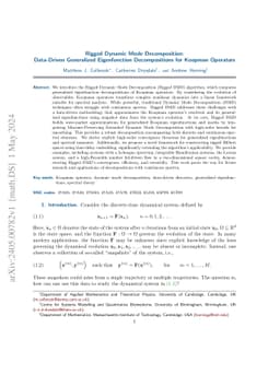 Rigged Dynamic Mode Decomposition: Data-Driven Generalized Eigenfunction
  Decompositions for Koopman Operators