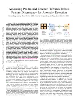 Advancing Pre-trained Teacher: Towards Robust Feature Discrepancy for
  Anomaly Detection