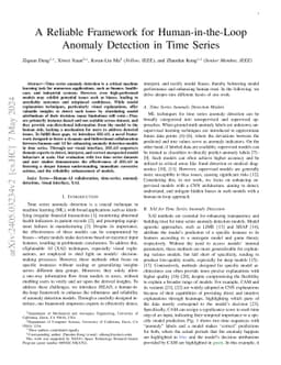 A Reliable Framework for Human-in-the-Loop Anomaly Detection in Time
  Series