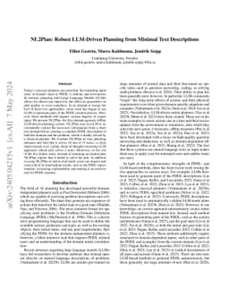 NL2Plan: Robust LLM-Driven Planning from Minimal Text Descriptions