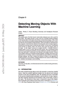 Detecting Moving Objects With Machine Learning