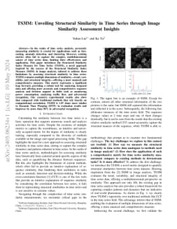 TS3IM: Unveiling Structural Similarity in Time Series through Image
  Similarity Assessment Insights