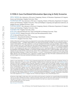 G-VOILA: Gaze-Facilitated Information Querying in Daily Scenarios