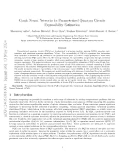Graph Neural Networks for Parameterized Quantum Circuits Expressibility
  Estimation