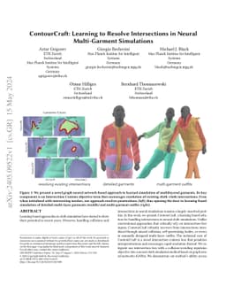 ContourCraft: Learning to Resolve Intersections in Neural Multi-Garment
  Simulations