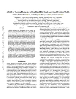 A Guide to Tracking Phylogenies in Parallel and Distributed Agent-based
  Evolution Models