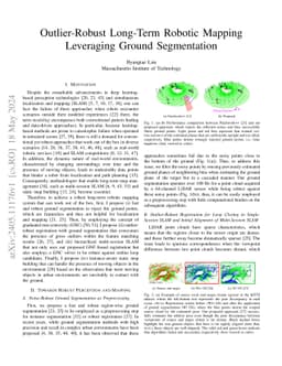 Outlier-Robust Long-Term Robotic Mapping Leveraging Ground Segmentation