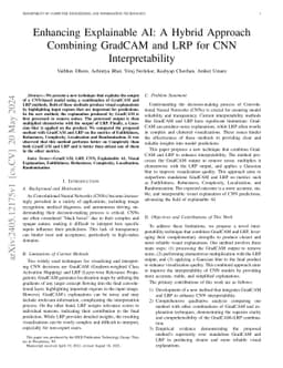 Enhancing Explainable AI: A Hybrid Approach Combining GradCAM and LRP
  for CNN Interpretability