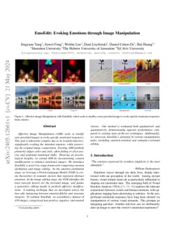 EmoEdit: Evoking Emotions through Image Manipulation