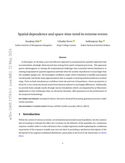 Nonparametric quantile regression for spatio-temporal processes