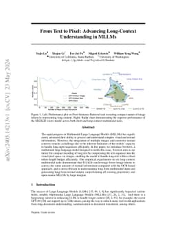 From Text to Pixel: Advancing Long-Context Understanding in MLLMs