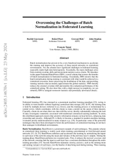 Overcoming the Challenges of Batch Normalization in Federated Learning
