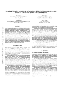 Leveraging Real Electric Guitar Tones and Effects to Improve Robustness
  in Guitar Tablature Transcription Modeling
