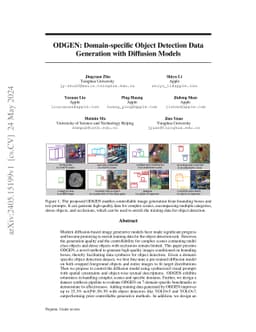 ODGEN: Domain-specific Object Detection Data Generation with Diffusion
  Models