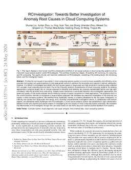 RCInvestigator: Towards Better Investigation of Anomaly Root Causes in
  Cloud Computing Systems