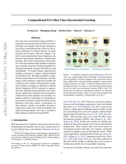 Compositional Few-Shot Class-Incremental Learning