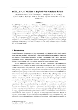 Yuan 2.0-M32: Mixture of Experts with Attention Router