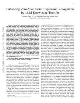 Enhancing Zero-Shot Facial Expression Recognition by LLM Knowledge
  Transfer