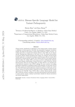 DYNA: Disease-Specific Language Model for Variant Pathogenicity