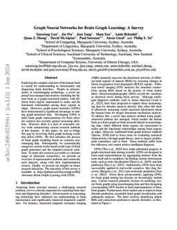 Graph Neural Networks for Brain Graph Learning: A Survey