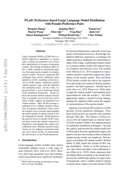 PLaD: Preference-based Large Language Model Distillation with
  Pseudo-Preference Pairs