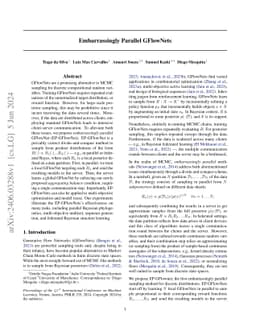 Embarrassingly Parallel GFlowNets