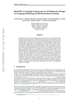 BindGPT: A Scalable Framework for 3D Molecular Design via Language
  Modeling and Reinforcement Learning