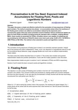 Procrastination Is All You Need: Exponent Indexed Accumulators for
  Floating Point, Posits and Logarithmic Numbers