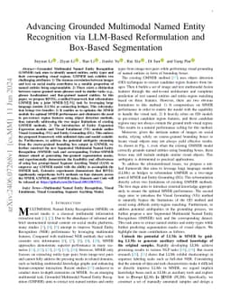 Advancing Grounded Multimodal Named Entity Recognition via LLM-Based
  Reformulation and Box-Based Segmentation