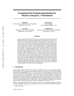 QuantMoE-Bench: Examining Post-Training Quantization for Mixture-of-Experts