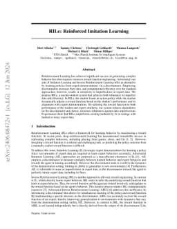 RILe: Reinforced Imitation Learning