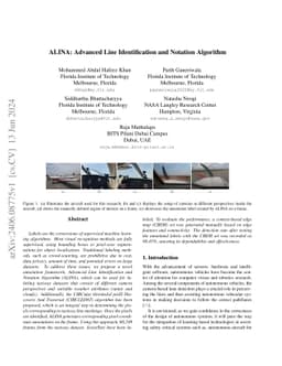 ALINA: Advanced Line Identification and Notation Algorithm