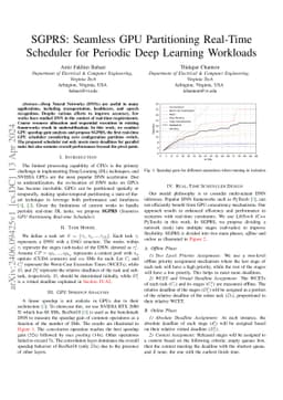 SGPRS: Seamless GPU Partitioning Real-Time Scheduler for Periodic Deep
  Learning Workloads