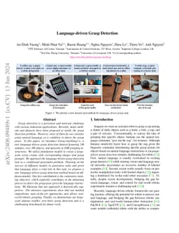 Language-driven Grasp Detection