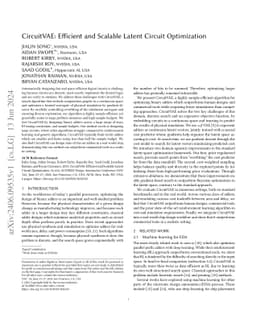 CircuitVAE: Efficient and Scalable Latent Circuit Optimization