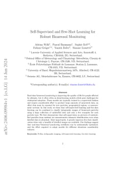 Self-Supervised and Few-Shot Learning for Robust Bioaerosol Monitoring